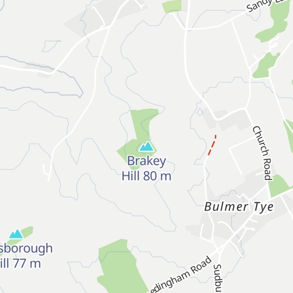 Map of Brakey Hill