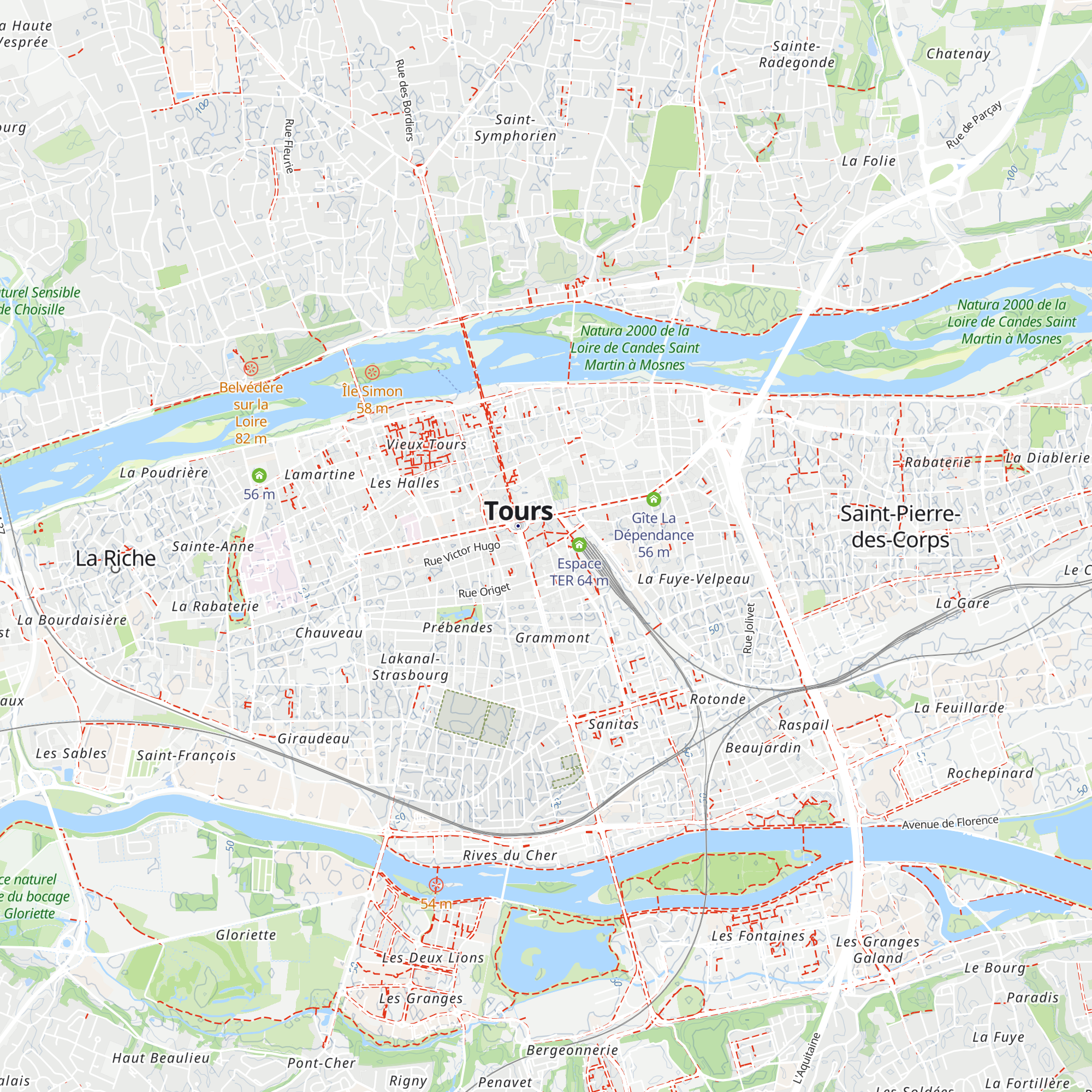 Agence Fil Bleu map