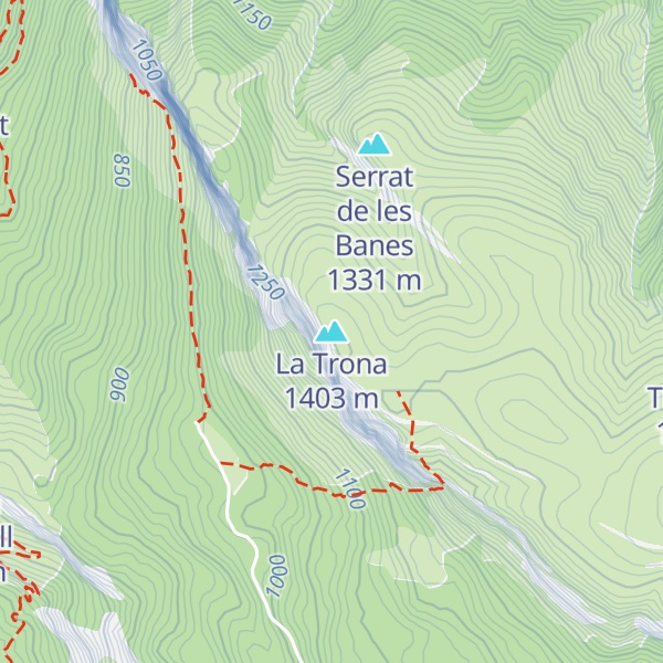 Map of La Trona
