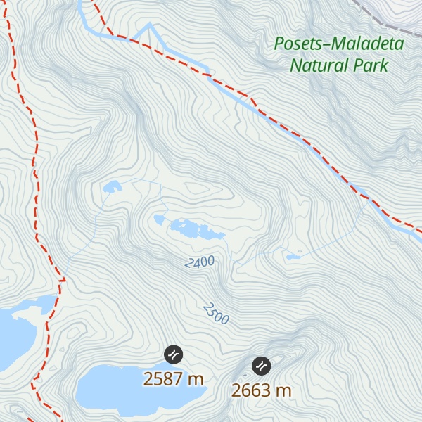 Map of Refugio Cap de la Vall