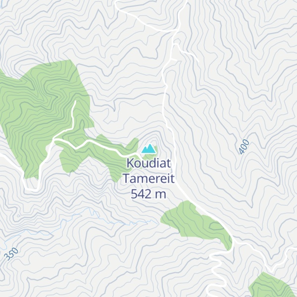 Map of Koudiat Tamereit