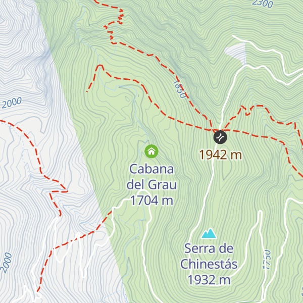 Map of Cabana del Grau