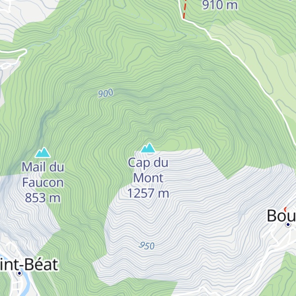 Map of Cap du Mont