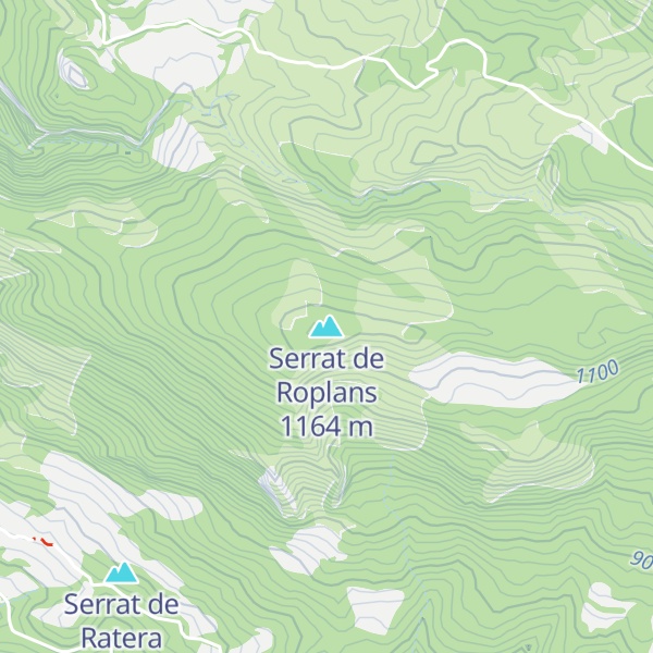 Map of Serrat de Roplans