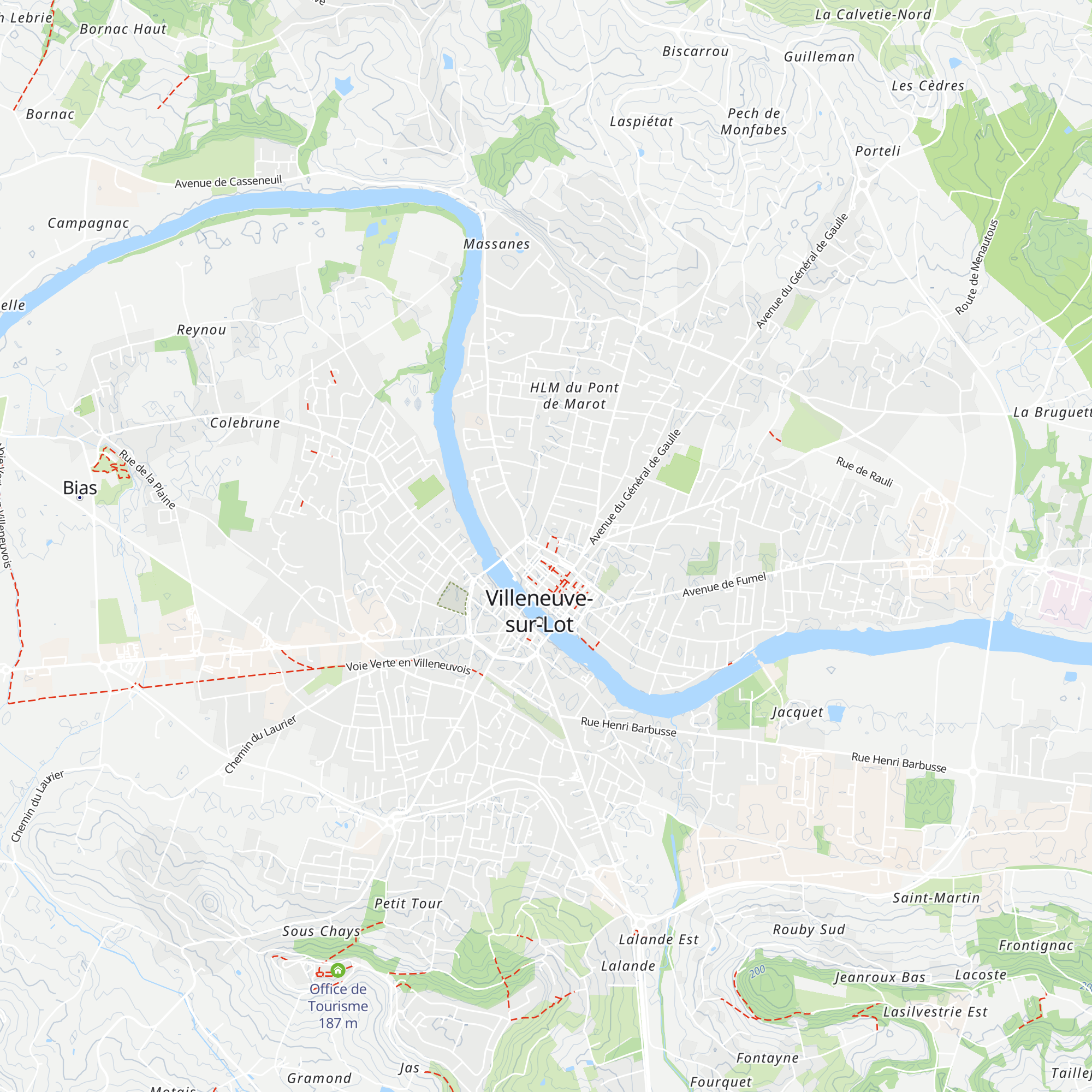 Office du tourisme map