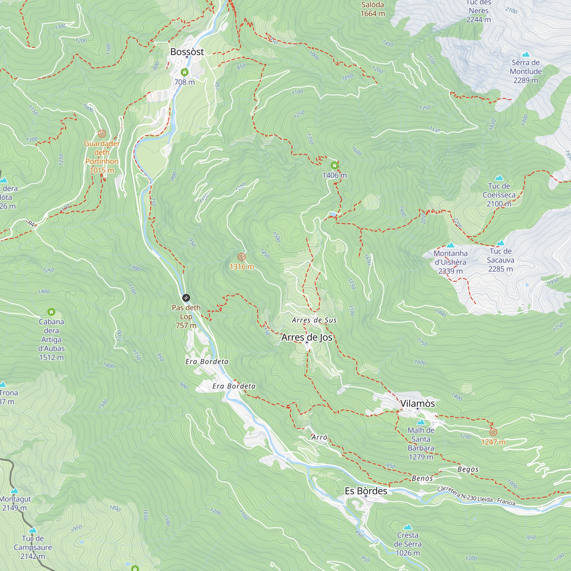 Cabana de Sant Sernilh map
