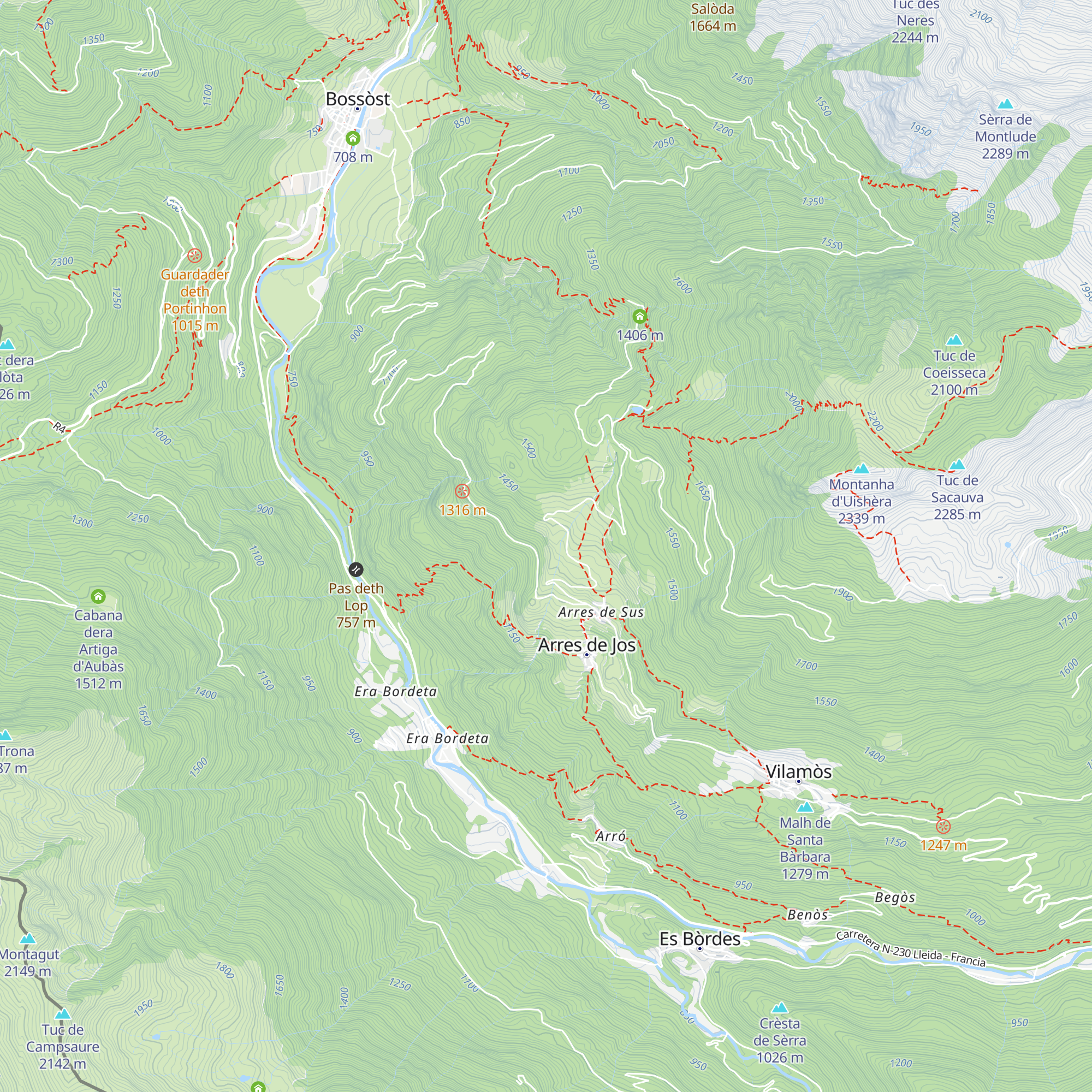 Cabana de Sant Sernilh map