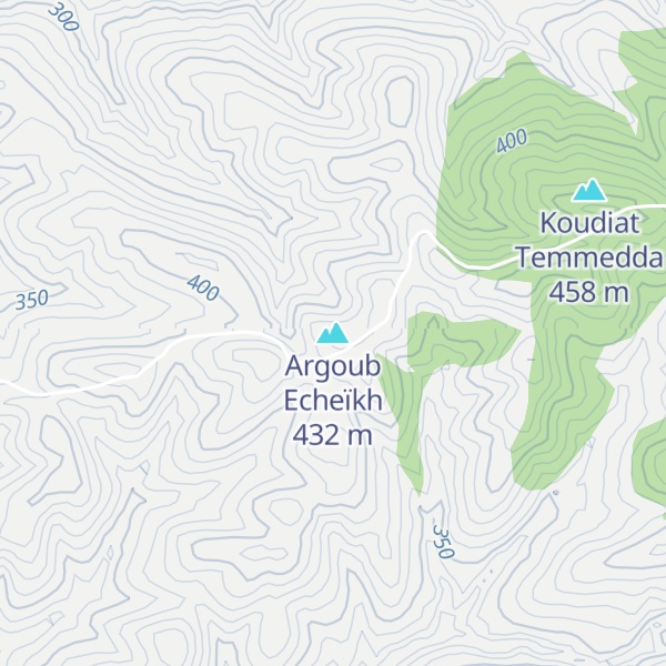 Map of Argoub Echeïkh