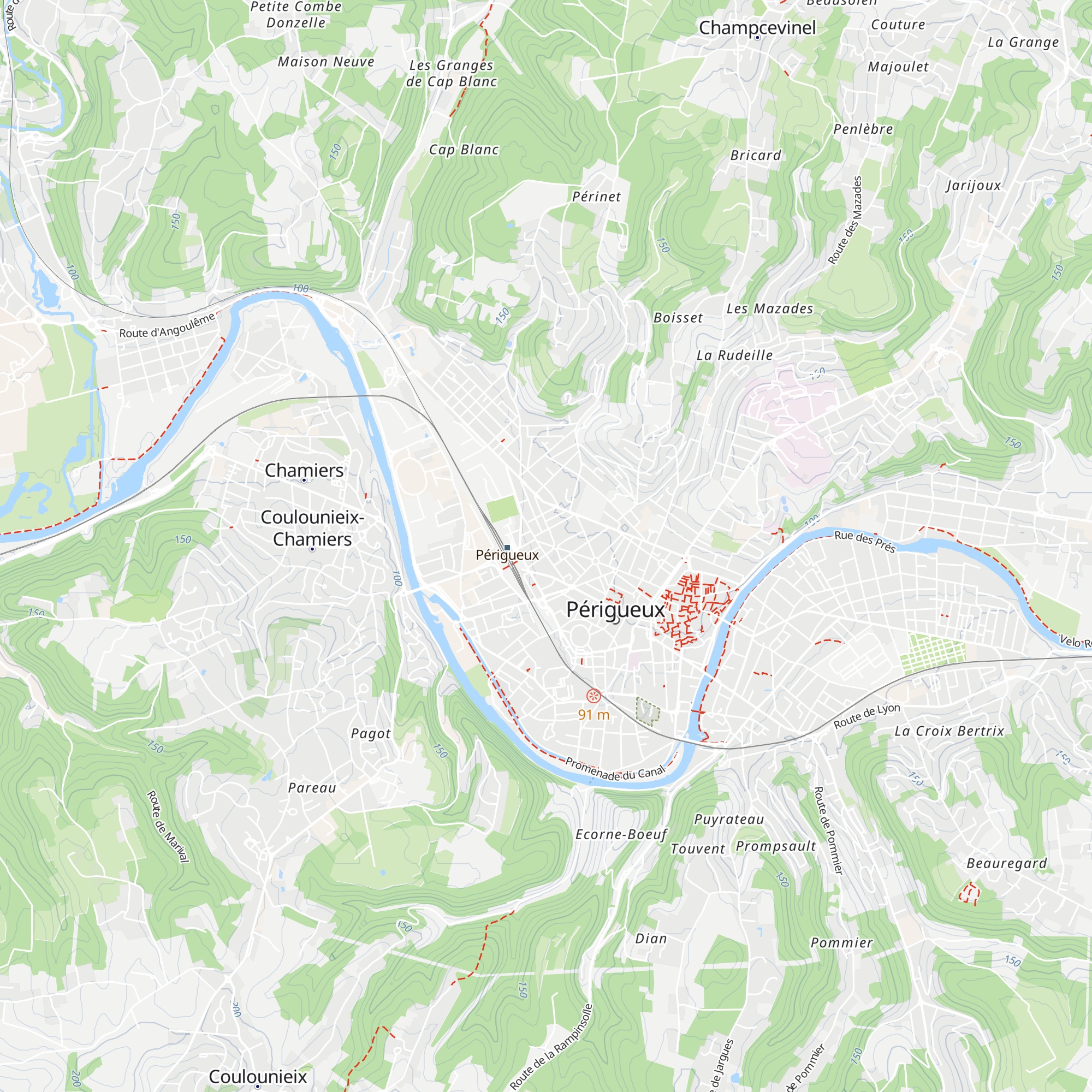 Refuge Associatif des Amis de Saint-Jacques map