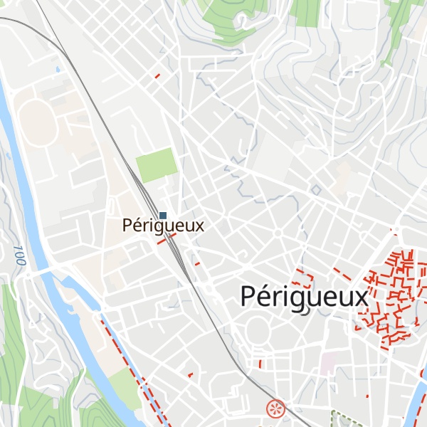 Map of Refuge Associatif des Amis de Saint-Jacques