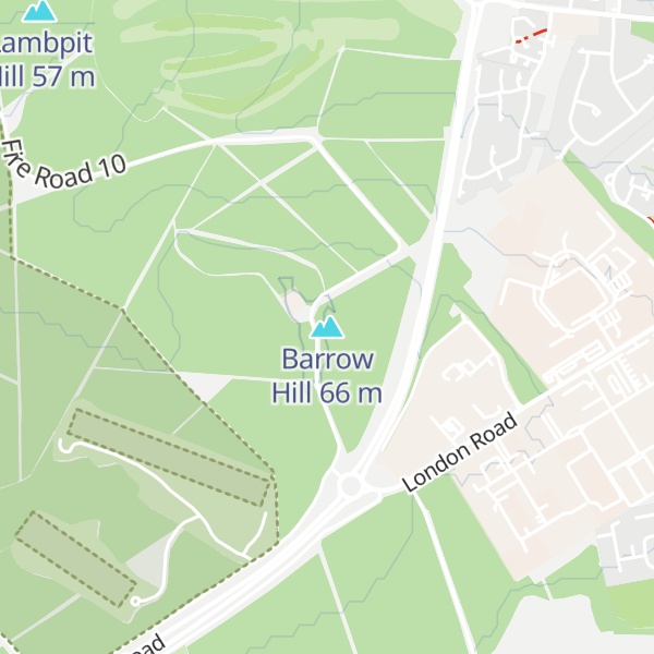 Map of Barrow Hill