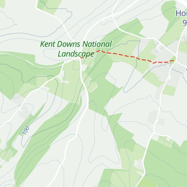 Map of Gossy Hill