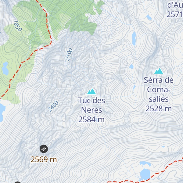 Map of Tuc des Neres