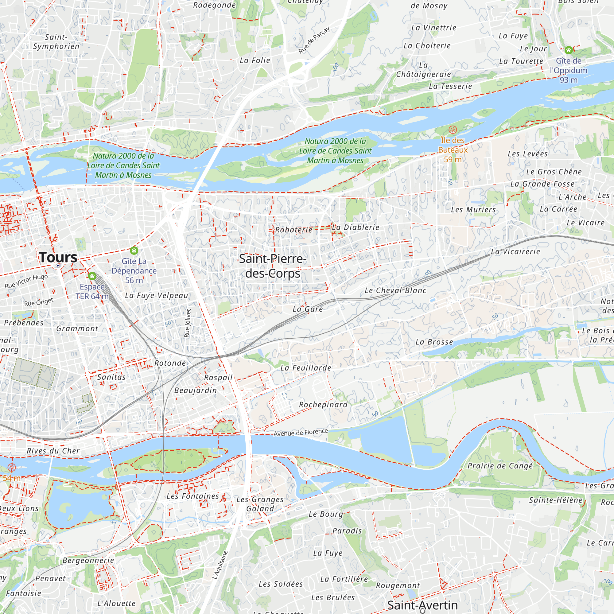 Espace de vente et informations Rémi map