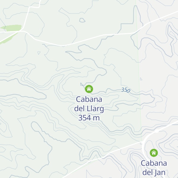 Map of Cabana del Llarg
