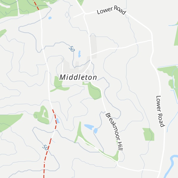Map of Brakemoor Hill