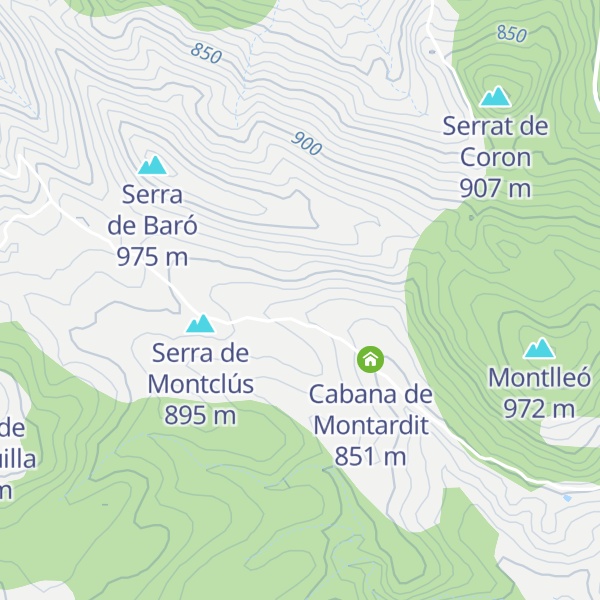 Map of Cabana de Vicent