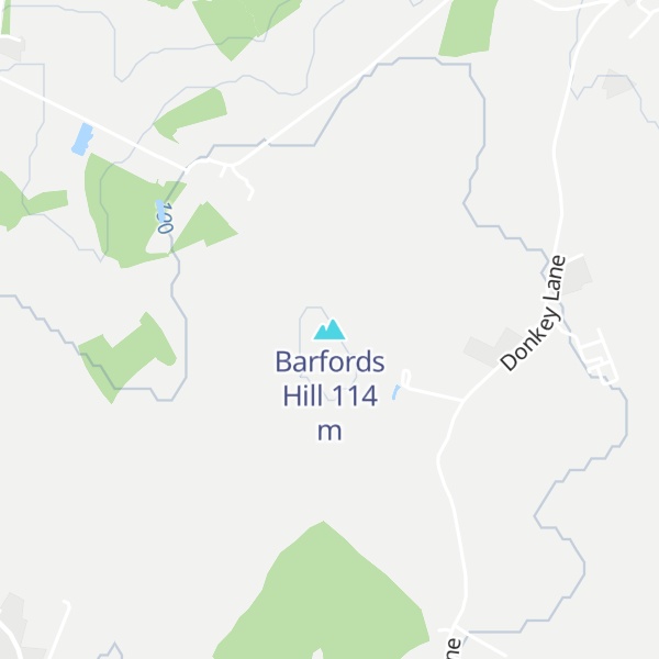 Map of Barfords Hill