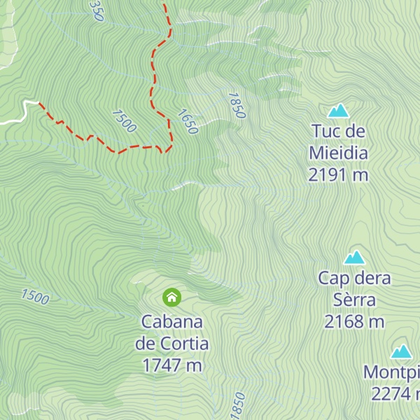 Map of Cabana de Montpius