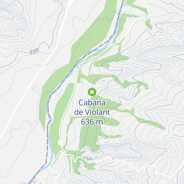 Map of Cabana de Violant