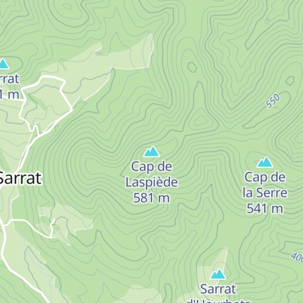 Map of Cap de Laspiède