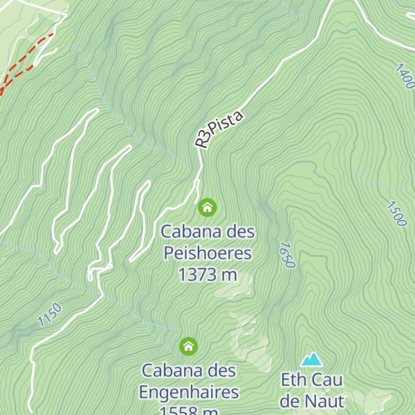 Map of Cabana des Peishoeres