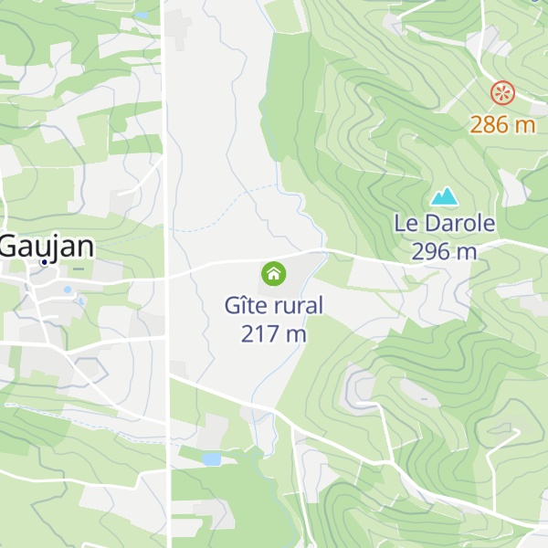 Map of Gîte rural