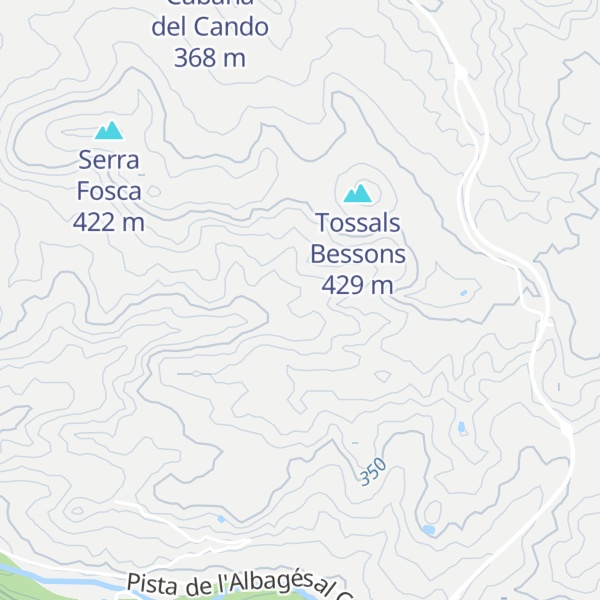 Map of Cabana del Presetari