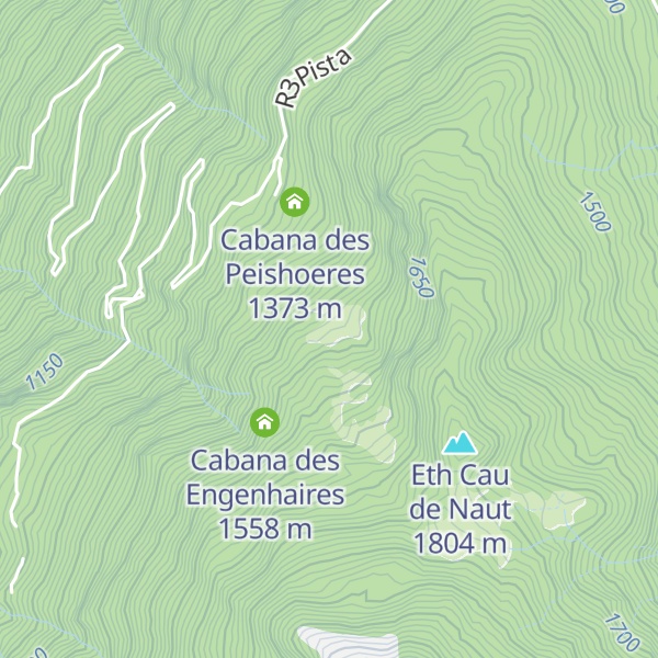 Map of Cabana de Portet