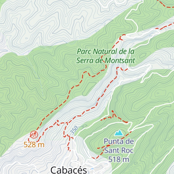 Map of Serra dels Solans