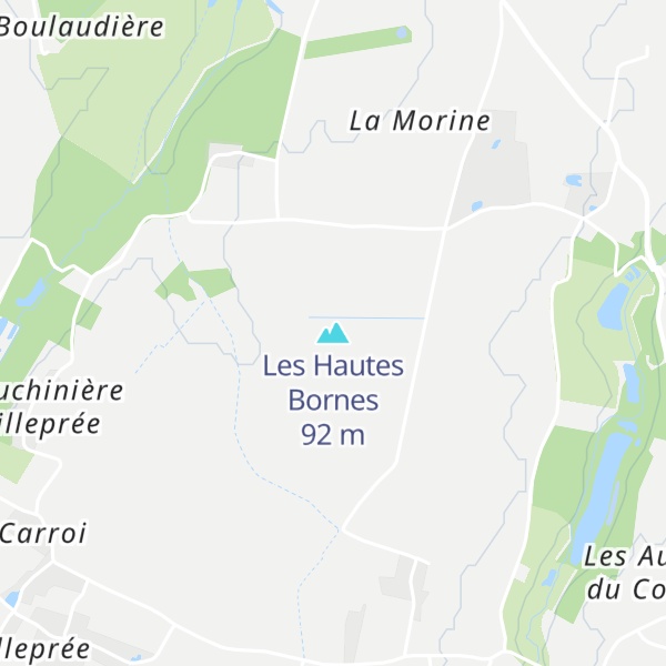 Map of Les Hautes Bornes