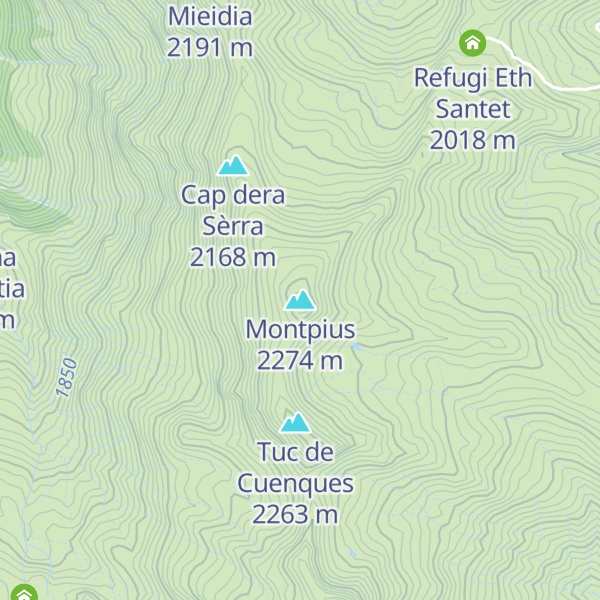 Map of Montpius