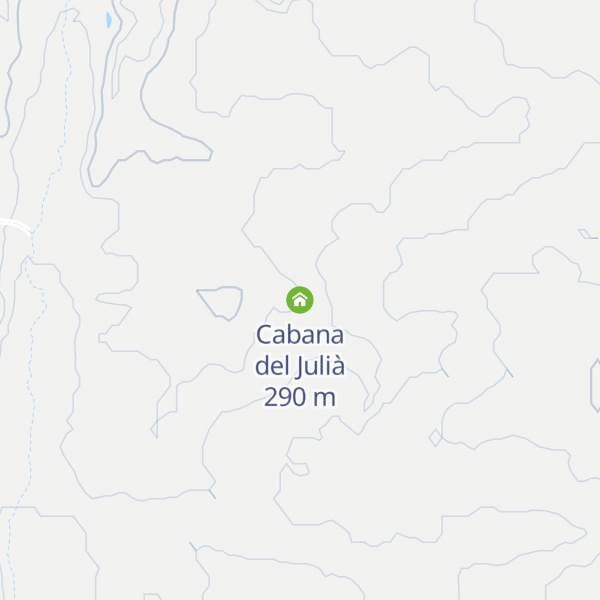 Map of Cabana del Julià