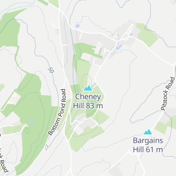 Map of Cheney Hill