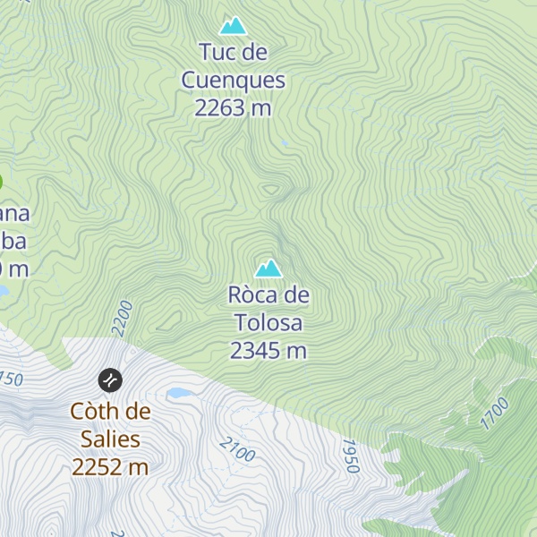 Map of Ròca de Tolosa