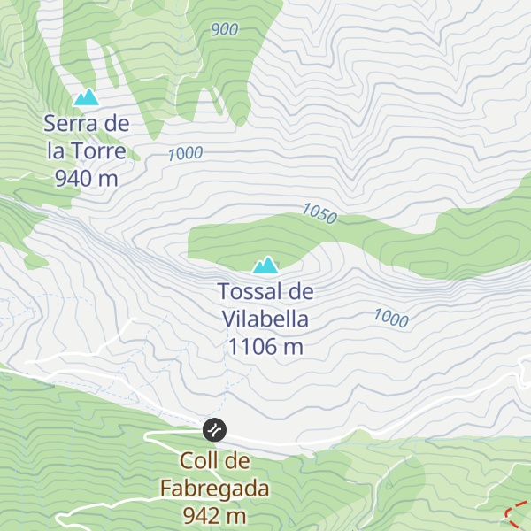 Map of Tossal de Vilabella
