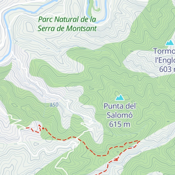 Map of Lo Talomar