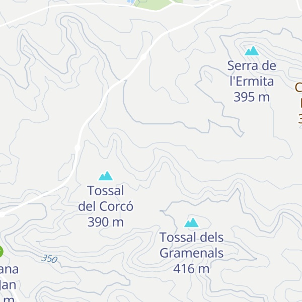 Map of Cabana del Felipet