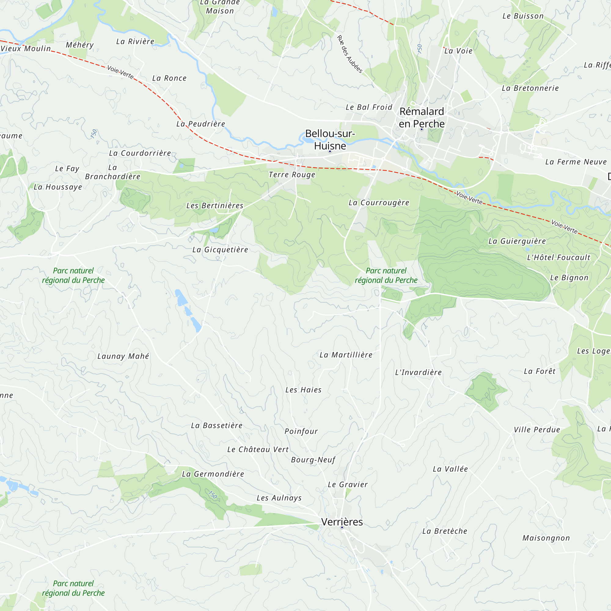 Gîte La Heurtaudière map