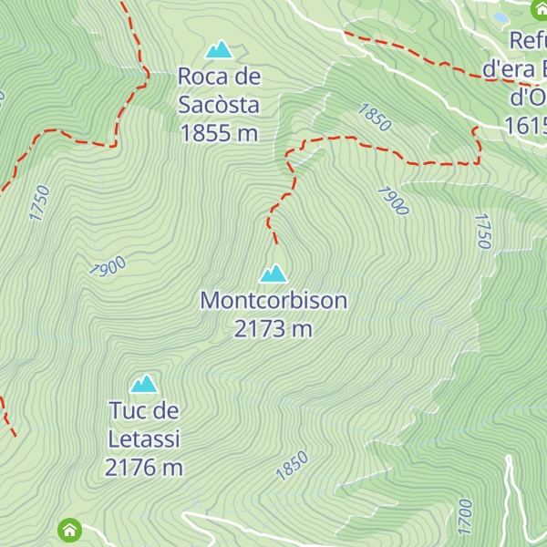 Map of Montcorbison
