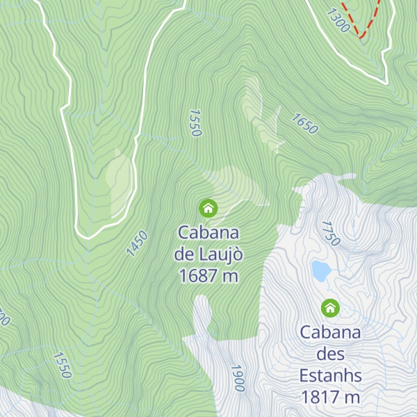 Map of Cabana de Laujò
