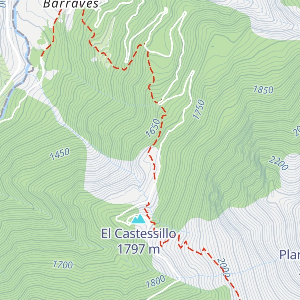 Map of Caseta forestal d'Artigalonga