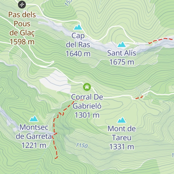 Map of Corral De Gabrieló