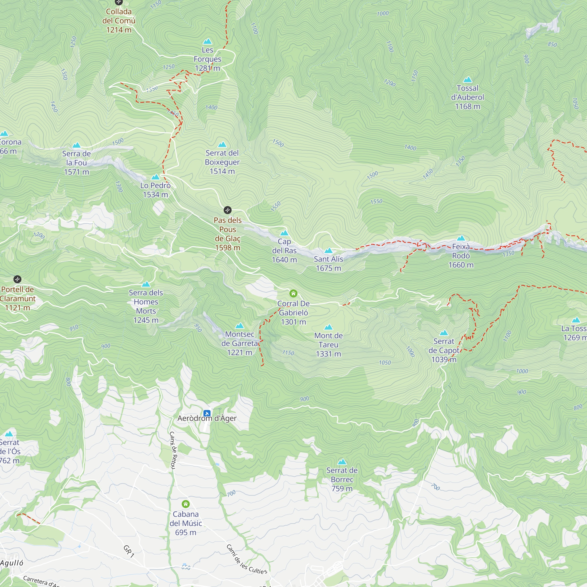 Corral De Gabrieló map