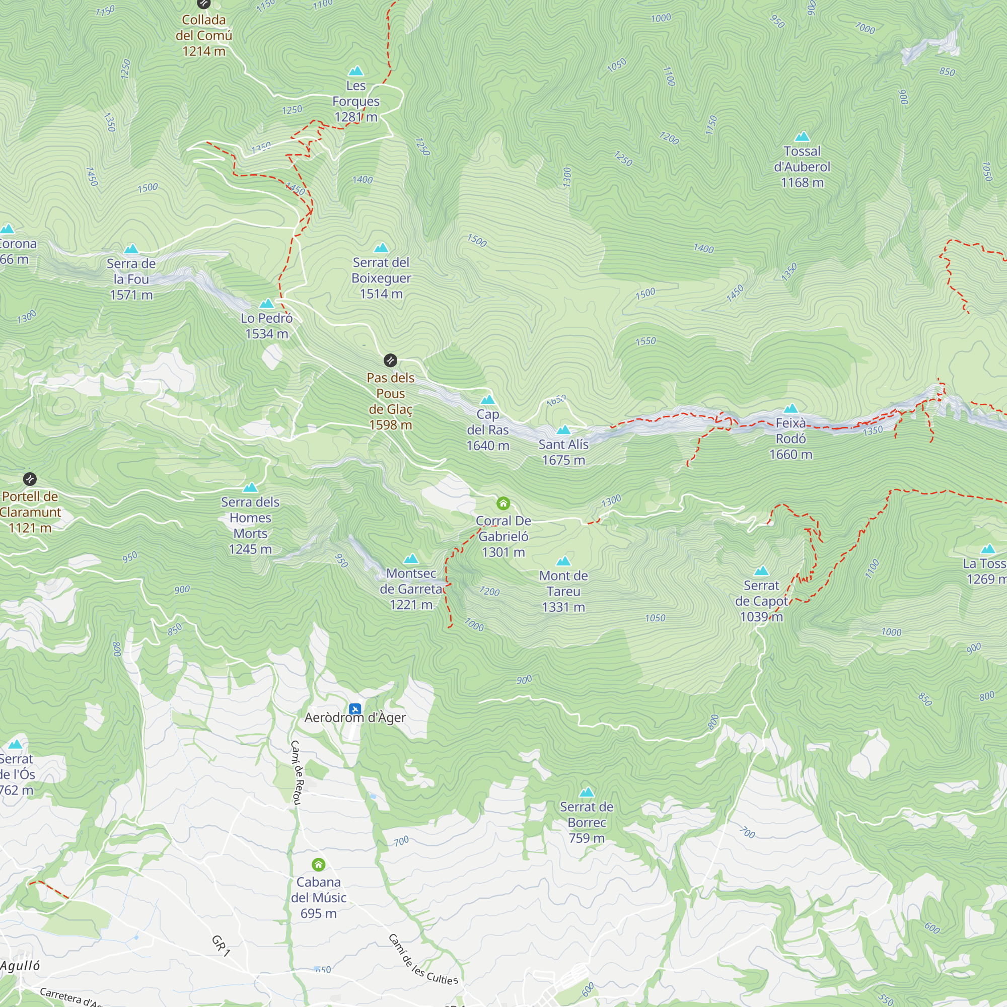 Corral De Gabrieló map