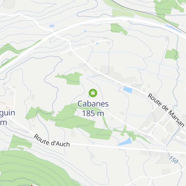 Map of Cabanes