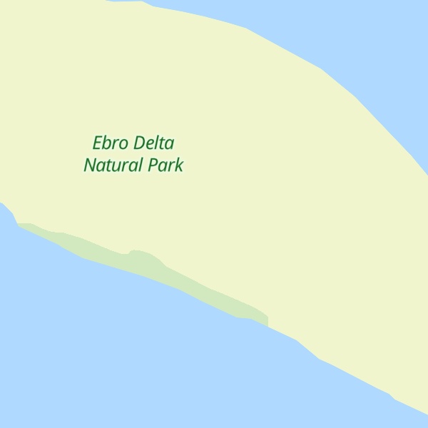 Map of Punta del Fangar