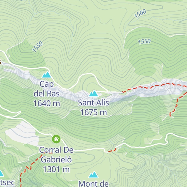 Map of Sant Alís