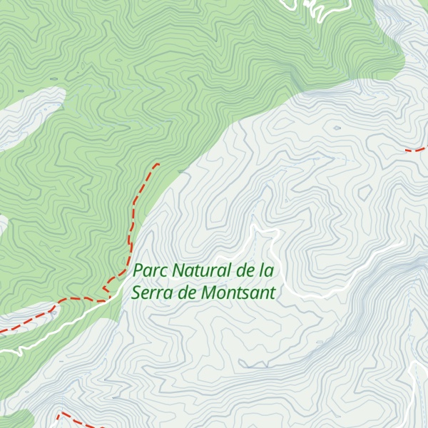 Map of Punta del Llebreta