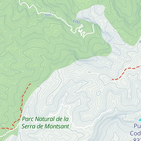 Map of Punta del Bep
